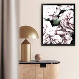 Shop Pink Peony Blossom II Art Print-Botanicals, Florals, Pink, Portrait, Rectangle, View All-framed painted poster wall decor artwork