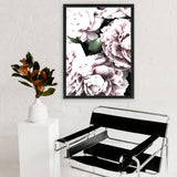 Shop Pink Peony Blossom II Canvas Art Print-Botanicals, Florals, Pink, Portrait, Rectangle, View All-framed wall decor artwork