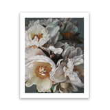 Shop Spring Bouquet Art Print-Botanicals, Florals, Grey, Portrait, Rectangle, View All, White-framed painted poster wall decor artwork