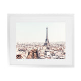 Shop Paris Skyline Photo Art Print-Horizontal, Landscape, Neutrals, Photography, Rectangle, Scandinavian, View All-framed poster wall decor artwork