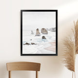 Shop Great Ocean Road I Art Print-Coastal, Neutrals, Portrait, Rectangle, View All-framed painted poster wall decor artwork