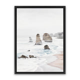 Shop Great Ocean Road I Canvas Art Print-Coastal, Neutrals, Portrait, Rectangle, View All-framed wall decor artwork