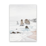 Shop Great Ocean Road I Canvas Art Print-Coastal, Neutrals, Portrait, Rectangle, View All-framed wall decor artwork