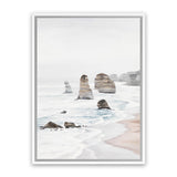 Shop Great Ocean Road I Canvas Art Print-Coastal, Neutrals, Portrait, Rectangle, View All-framed wall decor artwork