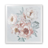 Shop Pastel Bouquet (Square) Art Print-Botanicals, Florals, Hamptons, Pink, Square, View All-framed painted poster wall decor artwork