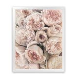 Shop Vintage Peonies I Art Print-Botanicals, Florals, Pink, Portrait, Rectangle, View All-framed painted poster wall decor artwork