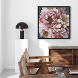 Shop Summer Florals (Square) Canvas Art Print-Botanicals, Florals, Pink, Square, View All-framed wall decor artwork