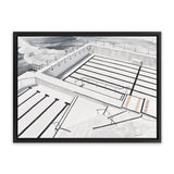 Shop Bondi Icebergs Pool Canvas Art Print-Coastal, Landscape, Neutrals, Tropical, View All-framed wall decor artwork