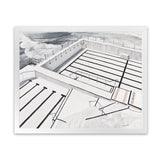 Shop Bondi Icebergs Pool Art Print-Coastal, Landscape, Neutrals, Tropical, View All-framed painted poster wall decor artwork