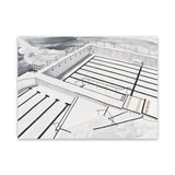 Shop Bondi Icebergs Pool Canvas Art Print-Coastal, Landscape, Neutrals, Tropical, View All-framed wall decor artwork