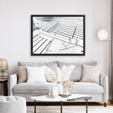 Shop Bondi Icebergs Pool Canvas Art Print-Coastal, Landscape, Neutrals, Tropical, View All-framed wall decor artwork