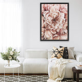 Shop Pink Petals I Canvas Art Print-Botanicals, Florals, Pink, Portrait, Rectangle, View All-framed wall decor artwork