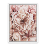 Shop Pink Petals I Canvas Art Print-Botanicals, Florals, Pink, Portrait, Rectangle, View All-framed wall decor artwork