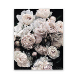 Shop Dark Blooms II Art Print-Black, Botanicals, Florals, Hamptons, Neutrals, Portrait, View All-framed painted poster wall decor artwork