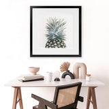 Shop Pineapple (Square) Art Print-Green, Square, Tropical, View All-framed painted poster wall decor artwork