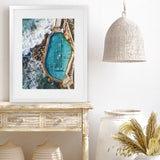 Shop Bronte Ocean Pool I Photo Art Print-Blue, Coastal, Nature, Photography, Portrait, View All-framed poster wall decor artwork