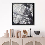 Shop Les Fleurs (Square) Art Print-Botanicals, Florals, Square, View All, White-framed painted poster wall decor artwork