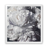 Shop Les Fleurs (Square) Art Print-Botanicals, Florals, Square, View All, White-framed painted poster wall decor artwork