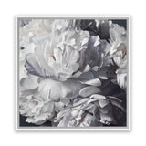 Shop Les Fleurs (Square) Canvas Art Print-Botanicals, Florals, Square, View All, White-framed wall decor artwork