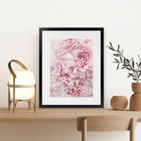 Shop Pretty Peonies Art Print-Botanicals, Florals, Pink, Portrait, Rectangle, View All-framed painted poster wall decor artwork