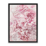 Shop Pretty Peonies Canvas Art Print-Botanicals, Florals, Pink, Portrait, Rectangle, View All-framed wall decor artwork
