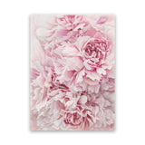 Shop Pretty Peonies Canvas Art Print-Botanicals, Florals, Pink, Portrait, Rectangle, View All-framed wall decor artwork