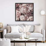 Shop Peony Buds (Square) Canvas Art Print-Botanicals, Florals, Pink, Square, View All-framed wall decor artwork