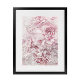 Shop Pretty Peonies II Art Print-Botanicals, Florals, Pink, Portrait, Rectangle, View All-framed painted poster wall decor artwork