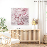 Shop Pretty Peonies II (Square) Canvas Art Print-Botanicals, Florals, Pink, Square, View All-framed wall decor artwork