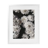 Shop Vintage Blooms II Art Print-Black, Botanicals, Florals, Portrait, Rectangle, View All-framed painted poster wall decor artwork