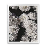 Shop Vintage Blooms II Art Print-Black, Botanicals, Florals, Portrait, Rectangle, View All-framed painted poster wall decor artwork