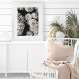 Shop Vintage Blooms II Art Print-Black, Botanicals, Florals, Portrait, Rectangle, View All-framed painted poster wall decor artwork