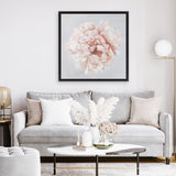 Shop Pastel Peony (Square) Canvas Art Print-Botanicals, Florals, Pink, Square, View All-framed wall decor artwork