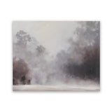 Shop Misty Morning Art Print-Brown, Grey, Landscape, Scandinavian, View All-framed painted poster wall decor artwork