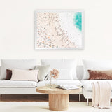 Shop Sun & Sky II Art Print-Coastal, Horizontal, Landscape, Neutrals, Rectangle, View All-framed painted poster wall decor artwork