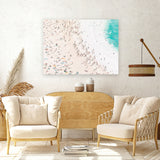 Shop Sun & Sky II Canvas Art Print-Coastal, Horizontal, Landscape, Neutrals, Rectangle, View All-framed wall decor artwork