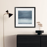 Shop Dusk Horizon I (Square) Art Print-Blue, Coastal, Square, View All-framed painted poster wall decor artwork