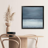 Shop Dusk Horizon I (Square) Art Print-Blue, Coastal, Square, View All-framed painted poster wall decor artwork