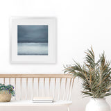 Shop Dusk Horizon I (Square) Art Print-Blue, Coastal, Square, View All-framed painted poster wall decor artwork
