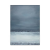 Shop Dusk Horizon I Canvas Art Print-Blue, Coastal, Nature, Portrait, View All-framed wall decor artwork