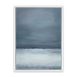 Shop Dusk Horizon I Canvas Art Print-Blue, Coastal, Nature, Portrait, View All-framed wall decor artwork