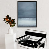 Shop Dusk Horizon I Canvas Art Print-Blue, Coastal, Nature, Portrait, View All-framed wall decor artwork