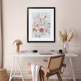 Shop Pastel Bouquet Art Print-Botanicals, Florals, Pink, Portrait, Rectangle, View All-framed painted poster wall decor artwork