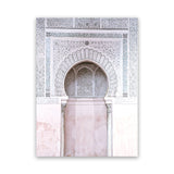 Shop Moroccan Doorway Photo Canvas Art Print-Coastal, Moroccan Days, Photography, Photography Canvas Prints, Pink, Portrait, Rectangle, View All-framed wall decor artwork