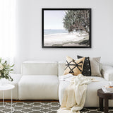 Shop Coastline Photo Art Print-Boho, Coastal, Green, Landscape, Photography, View All-framed poster wall decor artwork