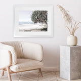Shop Coastline Photo Art Print-Boho, Coastal, Green, Landscape, Photography, View All-framed poster wall decor artwork