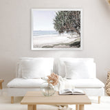 Shop Coastline Photo Art Print-Boho, Coastal, Green, Landscape, Photography, View All-framed poster wall decor artwork