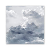 Shop Cloudscape II (Square) Art Print-Blue, Grey, Scandinavian, Square, View All-framed painted poster wall decor artwork