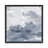 Shop Cloudscape II (Square) Canvas Art Print-Blue, Grey, Scandinavian, Square, View All-framed wall decor artwork