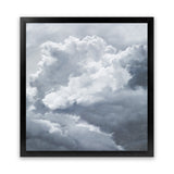 Shop Cloudscape III (Square) Art Print-Blue, Scandinavian, Square, View All-framed painted poster wall decor artwork